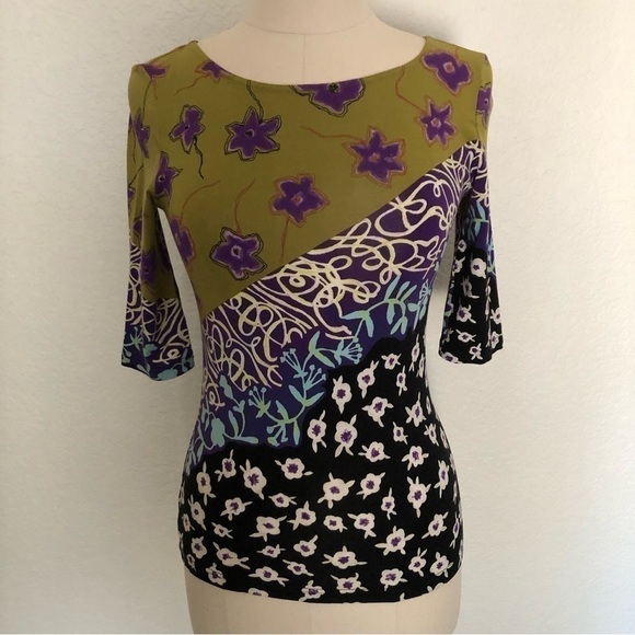 Floral Print CHACOT Pullover - Picture 1 of 4